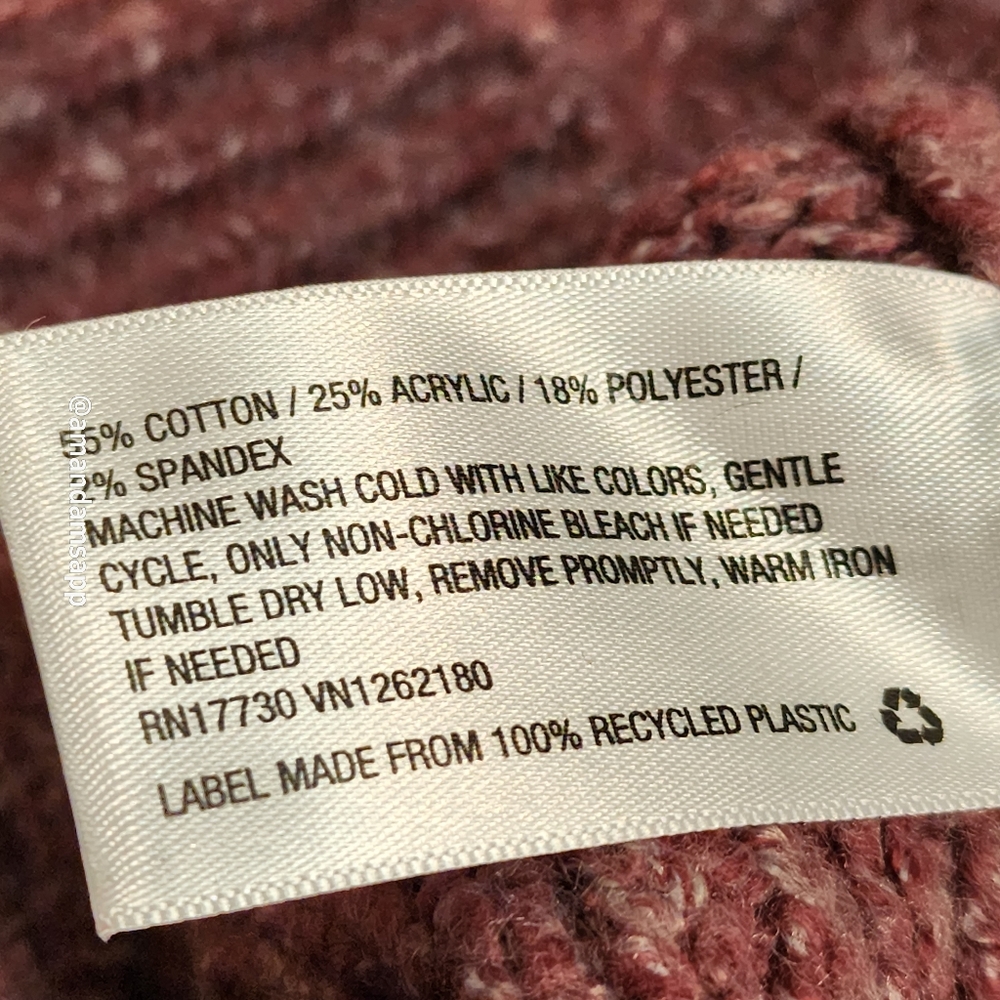 UNIVERSAL THREAD SWEATER-Mauve - Picture 7 of 7